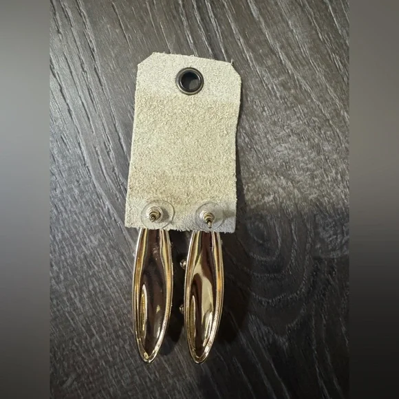 NWT Anthropologie Studded Long Drop Earrings - Picture 5 of 5